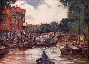 De Visbrug, Leiden door Nico Jungman